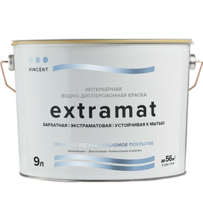 Интерьерная краска Extramat База Tr 8,1 л